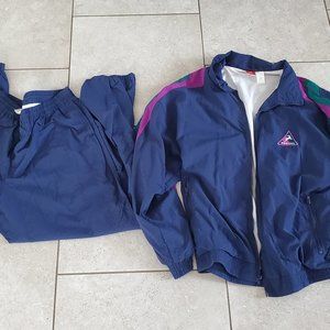 vintage retro windbreaker set